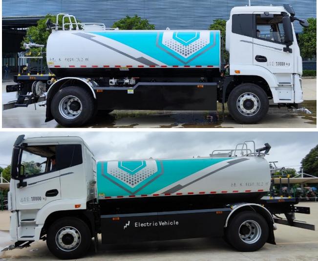程力18t 純電動(dòng)灑水車(chē)圖片2